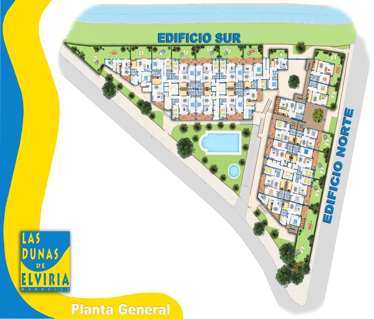 VIVIENDA RESIDENCIAL DUNAS DE ELVIRIA, EDF.NORTE PTAL 1-1ºA
